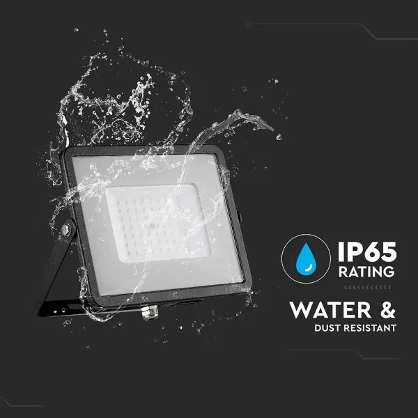 Proiector LED SAMSUNG CHIP LED/50W/230V 6500K IP65 negru