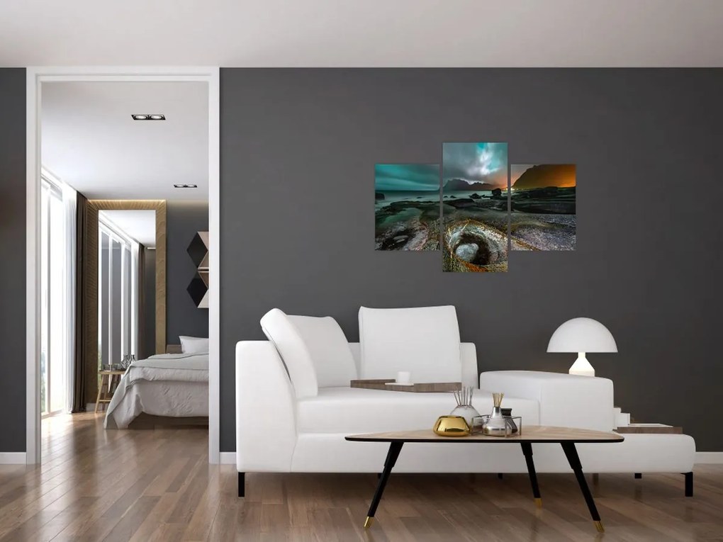 Tablou - Scena de noapte (90x60 cm)