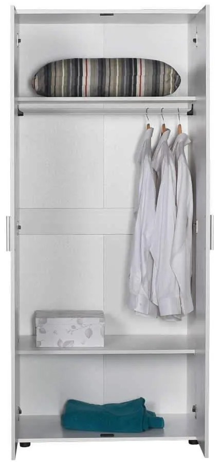 Dulap Haine Adore Trendline cu 2 usi si umeras, 80 x 187 x 47 cm