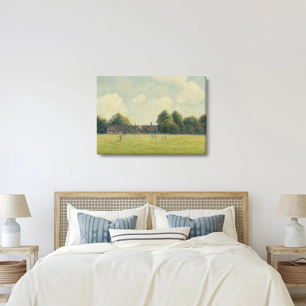 Tablou - Camille Pissarro, Hampton Court Green, reproducere (70x50 cm)