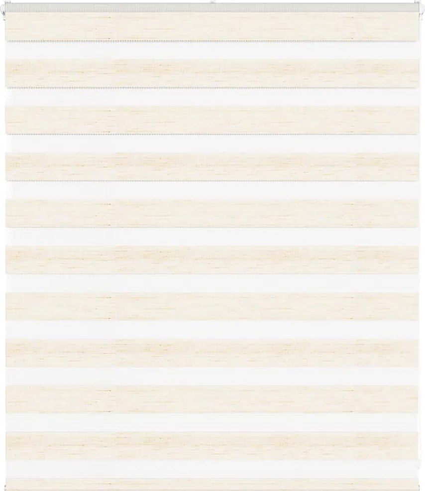 vidaXL Jaluzea tip zebra 130x100 cm lățime țesătură 125,9 cm poliester