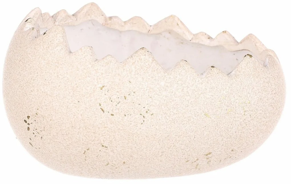 Vase de ceramică pentru flori Coajă orizontală, 17x 13 x 9 cm