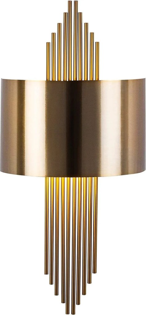 Aplica 619 - A, auriu, metal, 22x10x75 cm