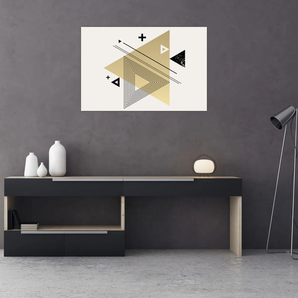 Tablou - Forme geometrice N⁰4 (90x60 cm)