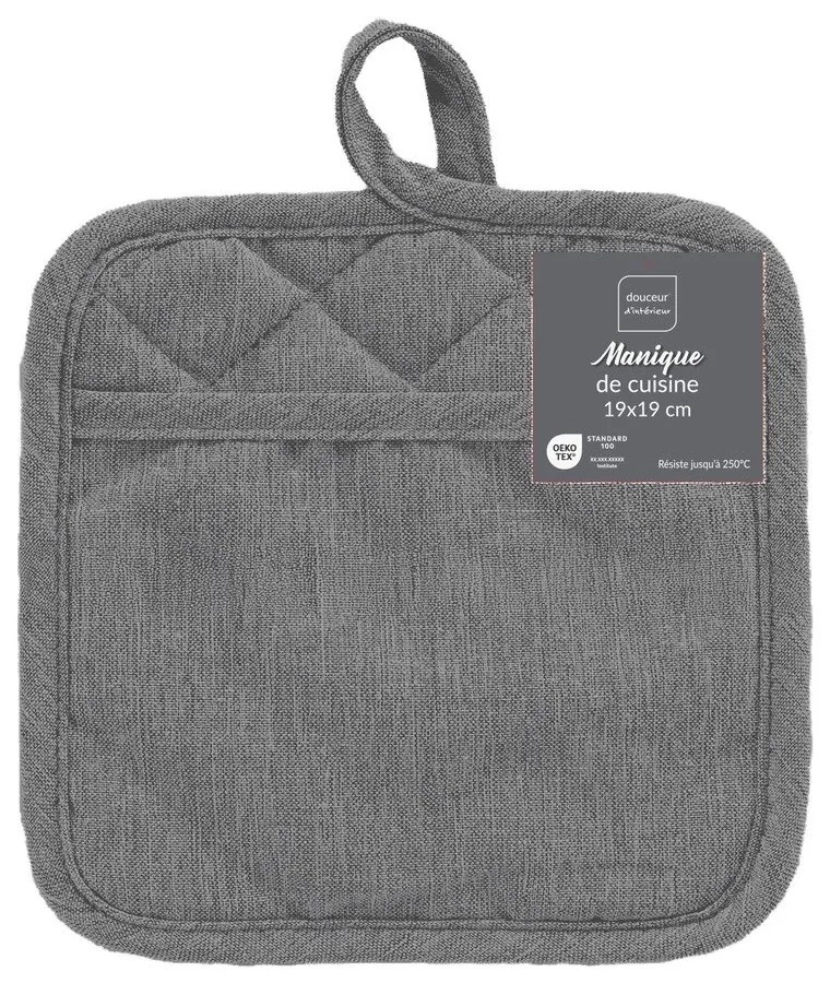 Mănușă de bucătărie din silicon, din amestec de fibre Adam – douceur d'intérieur