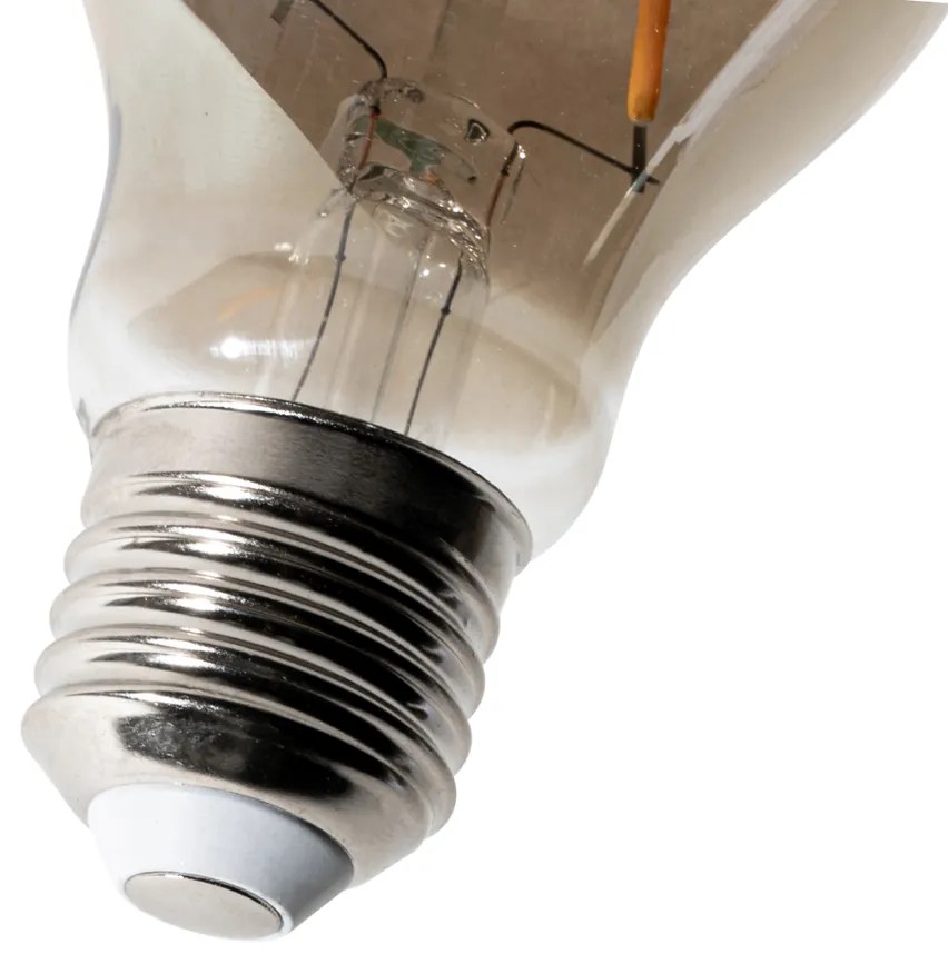 Set 5 becuri E27 dimbare LED lamp A60 smoke 3W 250 lm 2200K
