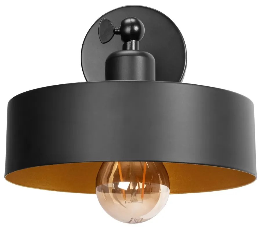 Lampă de perete Loft cu 1 punct de lumină