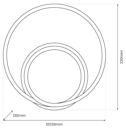 Aplică LED LUCERO LED/13W/230V crom lucios