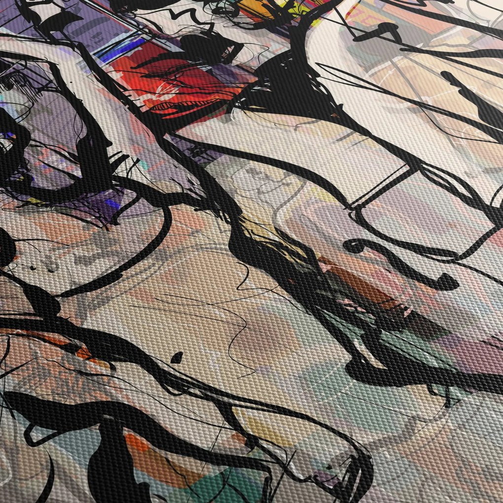 Tablou - Seara de jazz (120x50 cm)