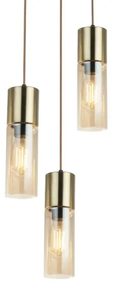 Globo 21000-3HM - Lustră pe cablu ANNIKA 3xE27/25W/230V