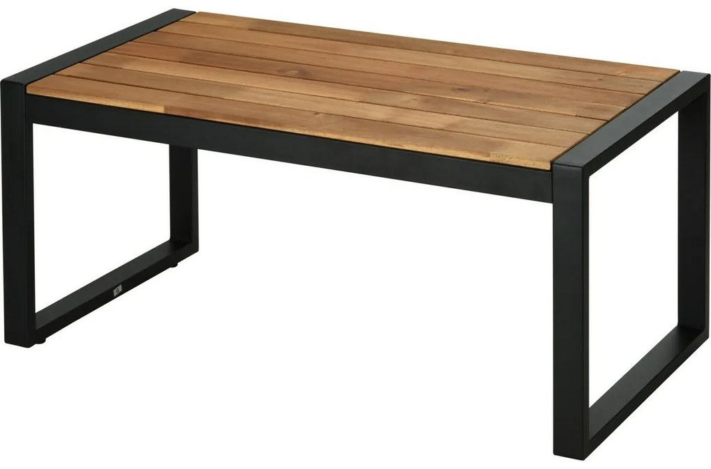 Set mobilier de grădină Gandia, 4 buc, metal, PErattan