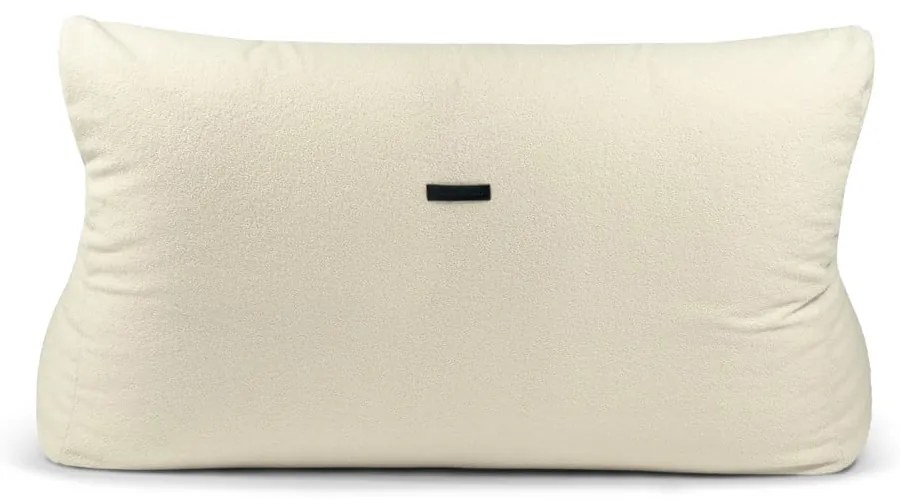 Fotoliu bean bag maro cu tapițerie din țesătură bouclé Sofa Lounge – SLOWDOWN