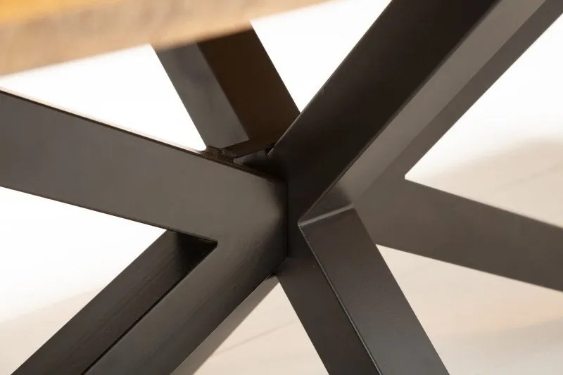 Masa design industrial Galaxie 160cm Mango