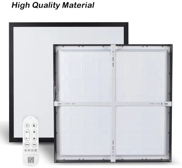 Plafonieră LED dimabilă pentru baie Immax NEO 07279L FRAME 50W/230V IP44 Wi-Fi Tuya + telecomandă