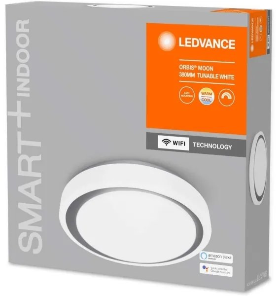 Ledvance - Lumină de plafon cu LED-uri Dimmer SMART + MOON LED/24W/230V Wi-Fi