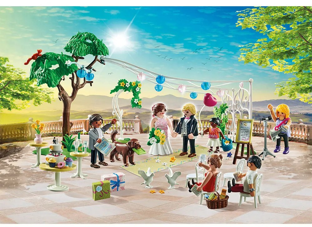 PETRECERE DE NUNTA - PLAYMOBIL CITY LIFE - WEDDING - (PM71365)