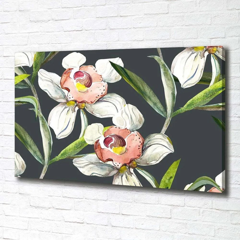 Tablouri tipărite pe pânză Model floral