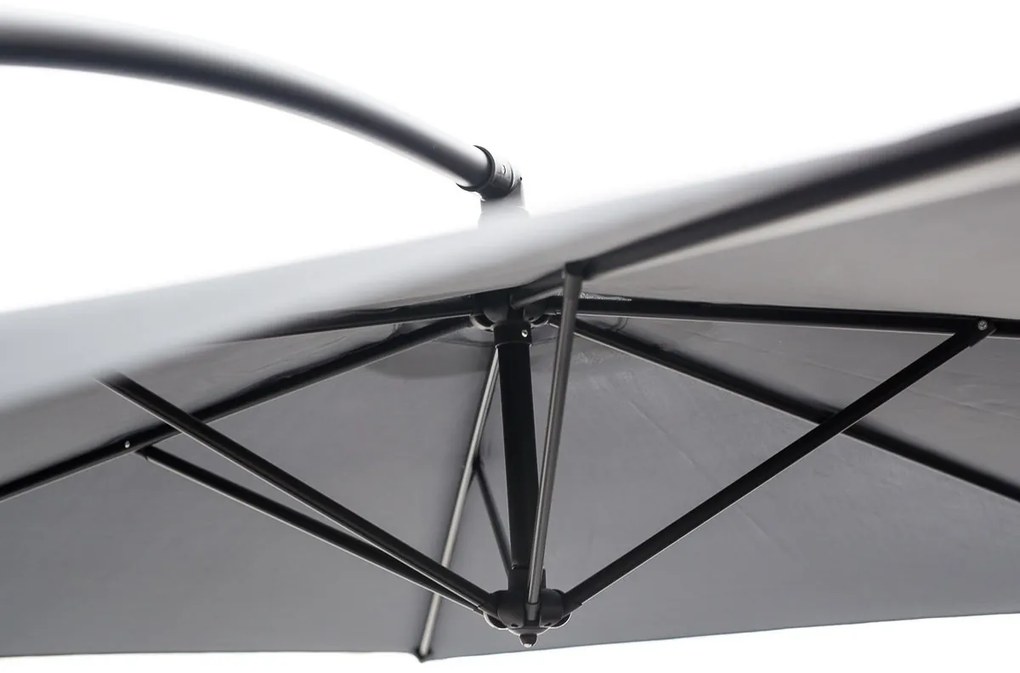 Happy Green Umbrelă de soare suspendată antracit,300 cm