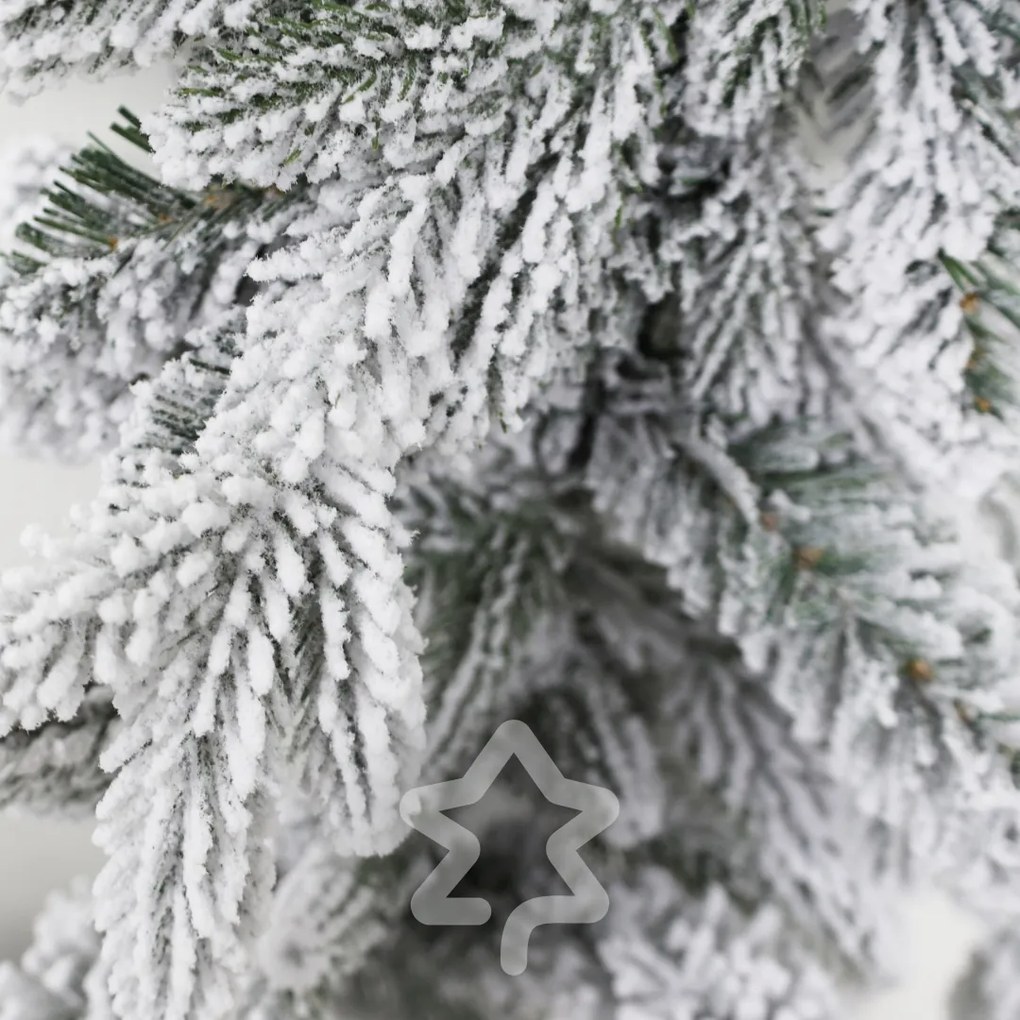 Ghirlandă Inzapezita 50 LED 60 cm