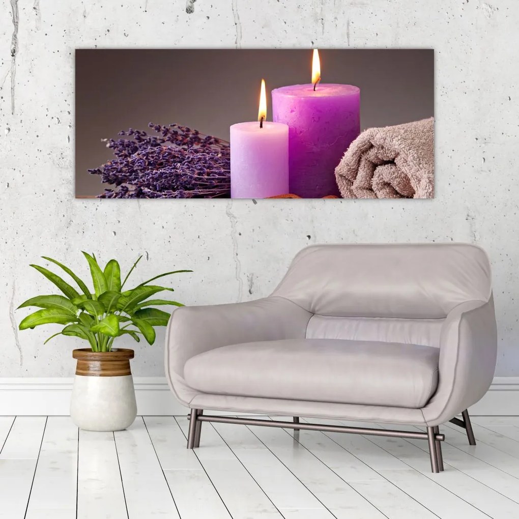 Tablou cu produsele spa (120x50 cm)