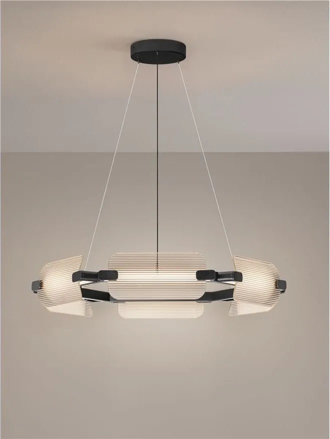 Lustra LED suspendata circulara EMERY D-81,5cm