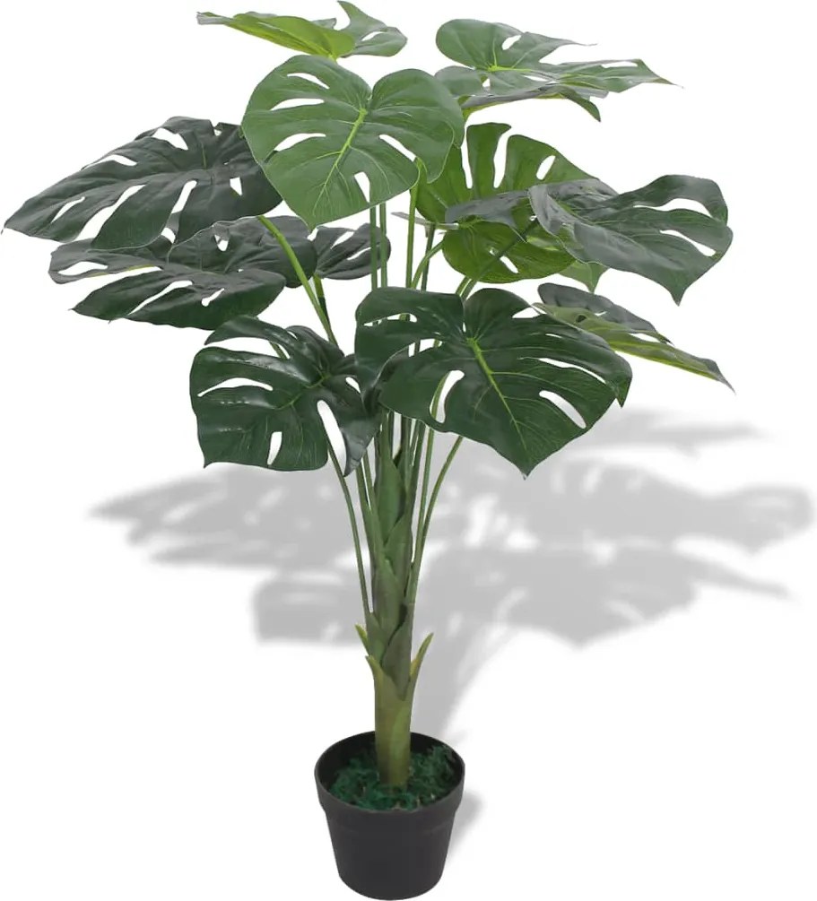 vidaXL Plantă artificială Monstera cu ghiveci 70 cm, verde