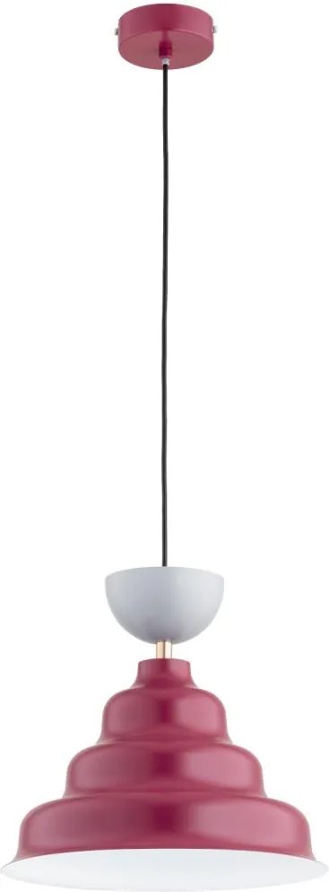 Pendul pe cablu BALWANEK 1xE27/15W/230V roșu