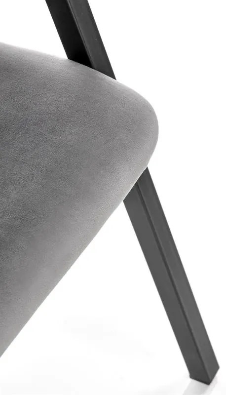 Scaun tapitat k473 – Gri