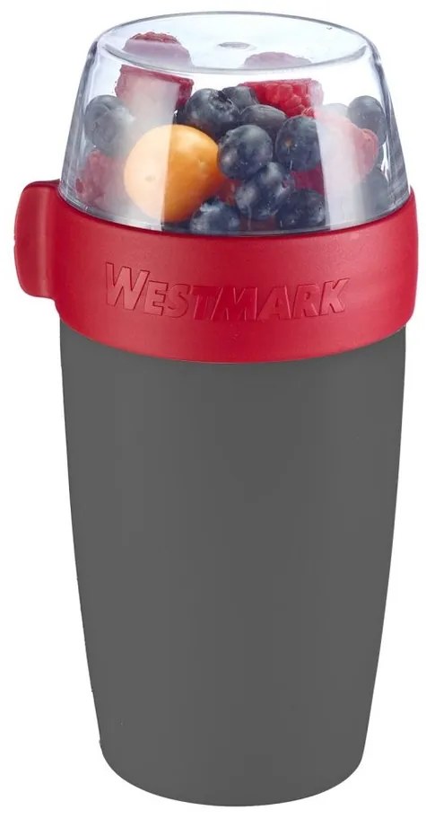 Cutie pentru gustări din două piese Westmark, 700ml , antracit