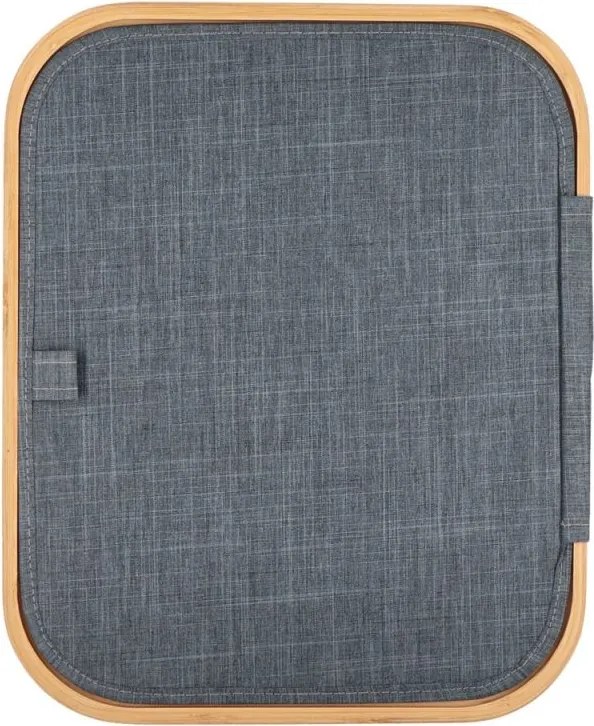 Cos de rufe NOLVIO 50 L, albastru-gri