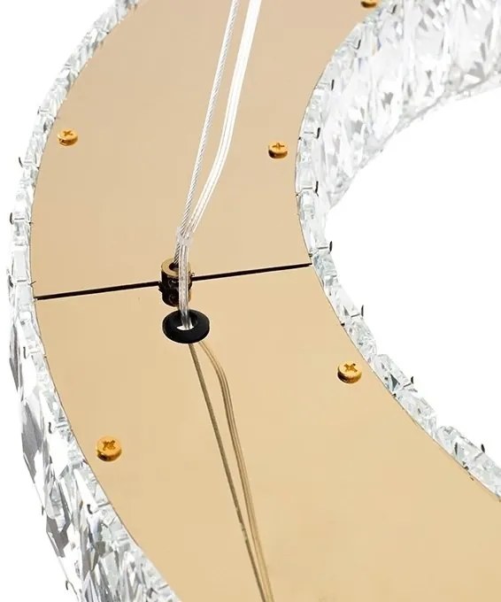 Lustra suspendata LED Florens 60 auriu