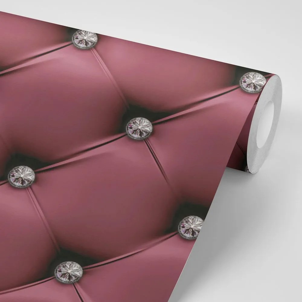 Samolepící tapeta bordó elegance kůže (2)