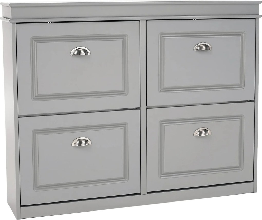 Pantofar SEBER TYP 5, gri, PAL, 104x24x82 cm