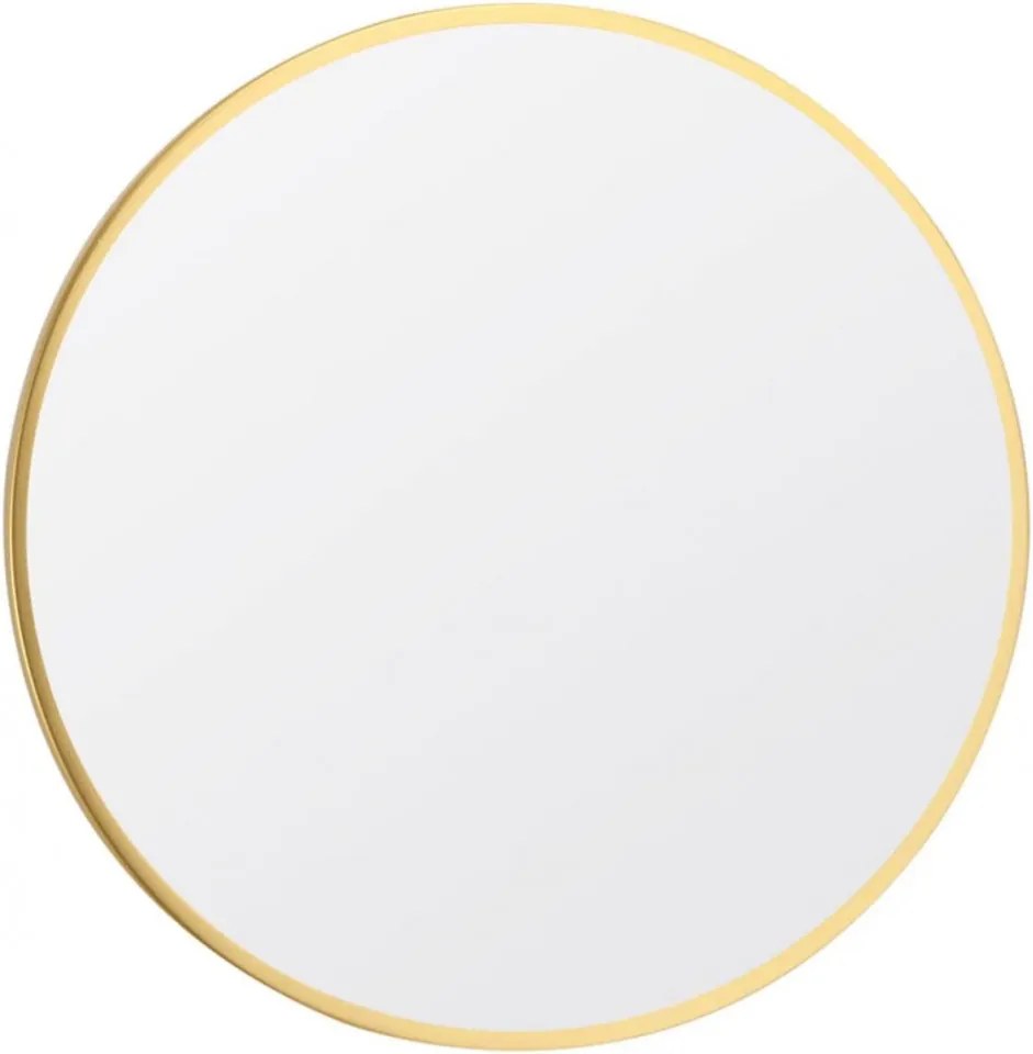 SEA75 - Set Masa toaleta, 100 cm, cosmetica, masa machiaj cu oglinda, masuta vanity cu scaun - Alb-Auriu