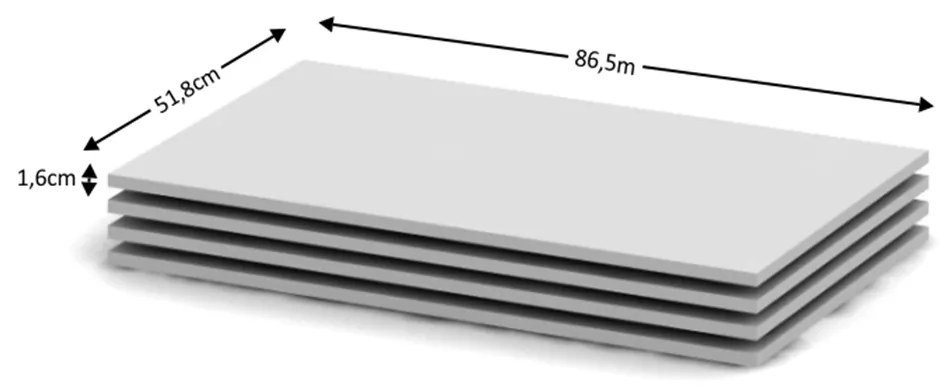 Rafturi 4 buc, albe, 86,8x51,8, BETTY 2 BE02-011-00