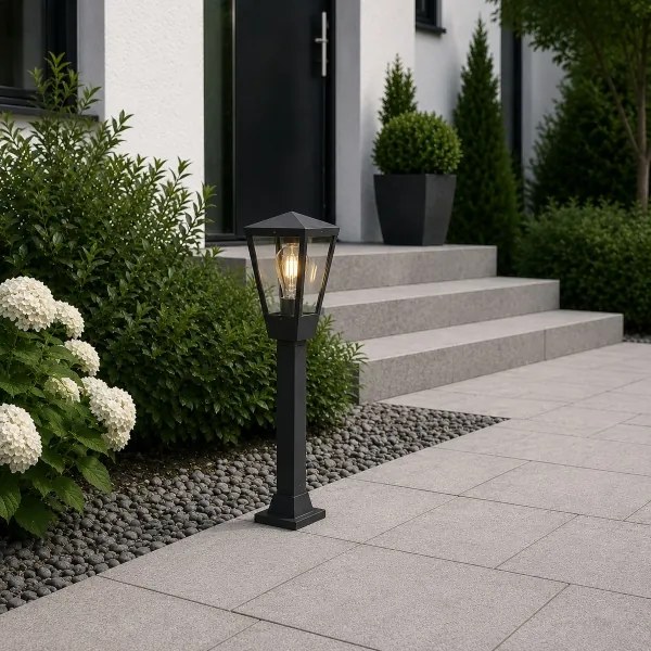 Brilliant - Lampă de exterior WESTDLIFF 1xE27/20W/230V 73,4 cm IP44 antracit