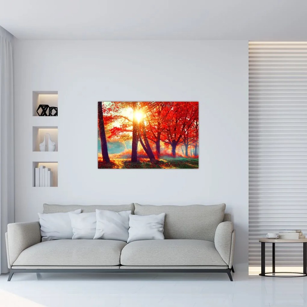 Tablou - Peisaj de toamnă (90x60 cm)