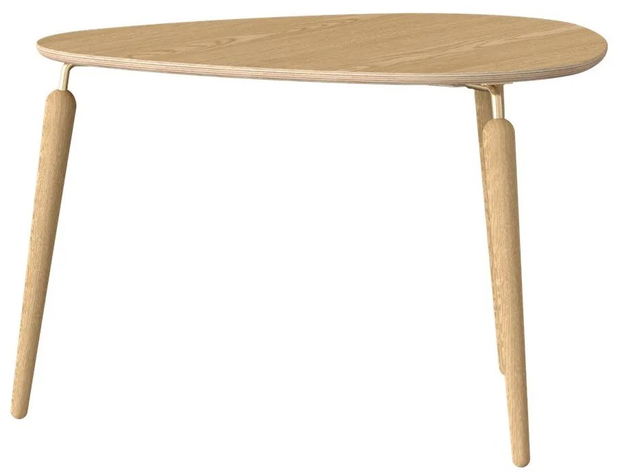 Măsuță de cafea în culoare naturală ø 80 cm Hang Out – UMAGE