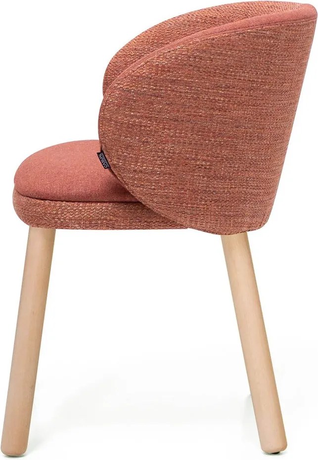 Scaun lemn masiv Bar Koko Basic PG Madera de Fag cu Spătar Curbat Personalizabil