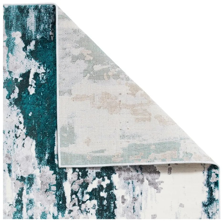 Covor Think Rugs Apollo, 120 x 170 cm, gri-verde