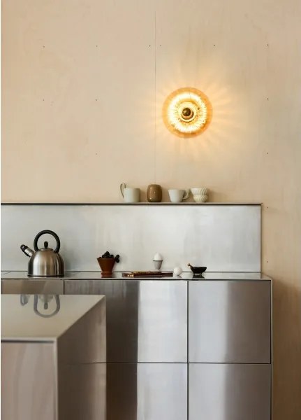 Osram - Plafonieră GOLD GLASS 1xE27/12W/230V diametru 28 cm auriu/fumuriu
