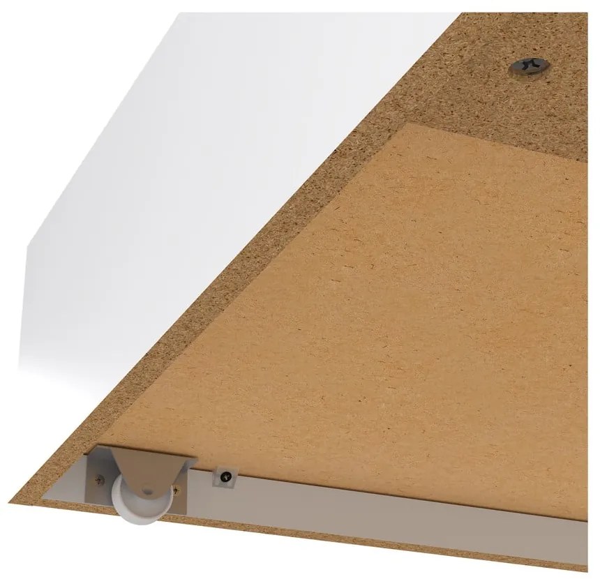 Sertare sub pat albe 2 buc. 90x190/140x190 cm Naia – Tvilum