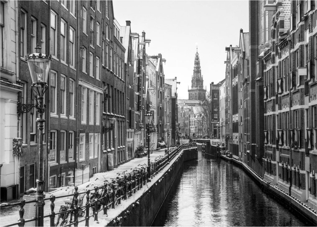 Tablou pe sticlă - Olanda (70x50 cm)