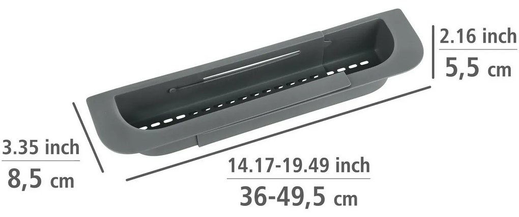 Scurgător telescopic pentru chiuvete Wenko  Fino