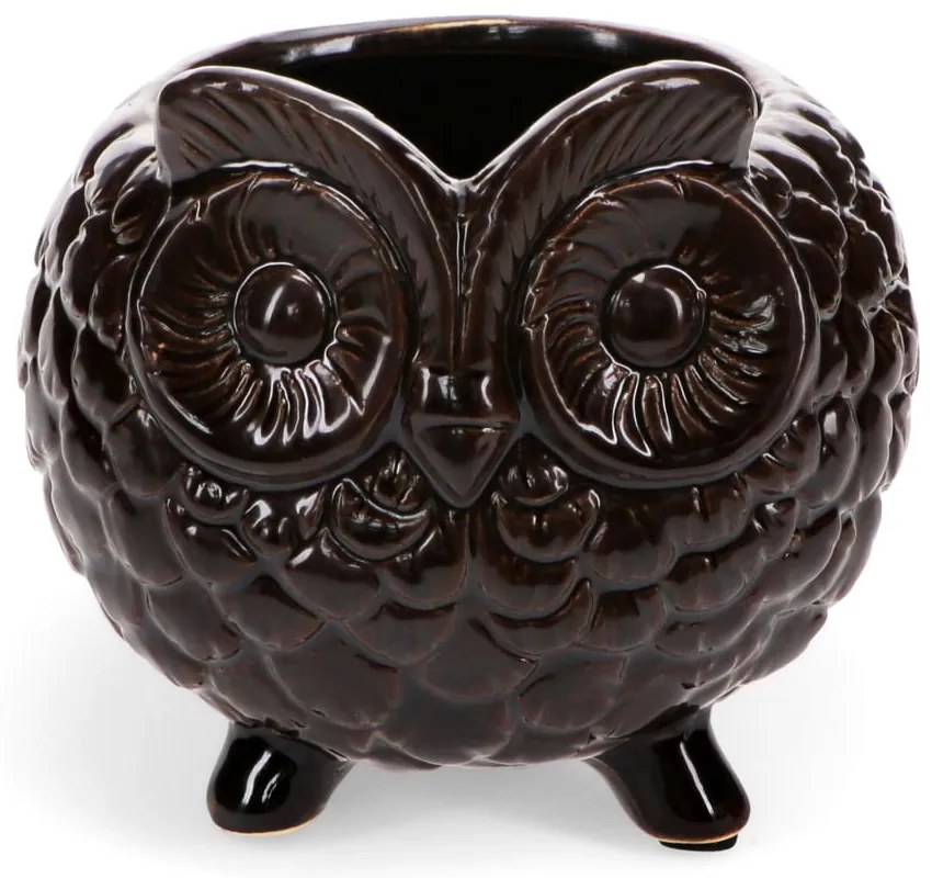 Ghiveci decorativ din ceramică ø 11 cm Owl – Rex London
