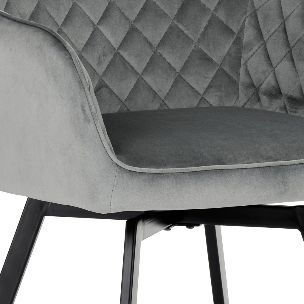 Set de scaune de sufragerie DCH-425 GREY4, 2 buc.