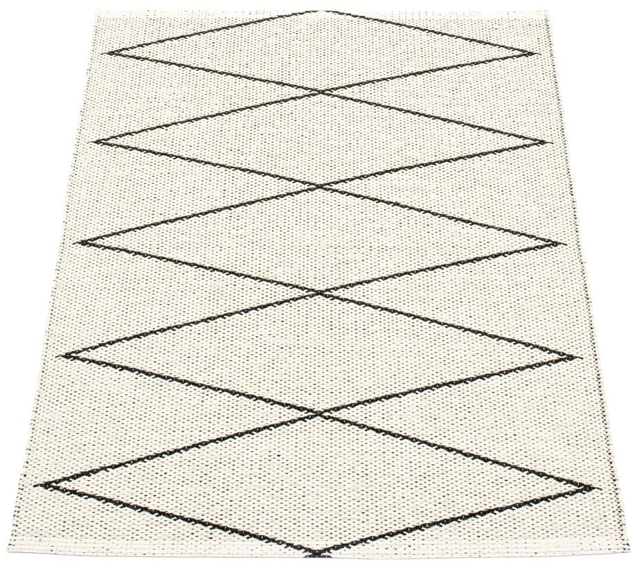 Covor pentru exterior și interior negru 70x100 cm Max Black – Pappelina