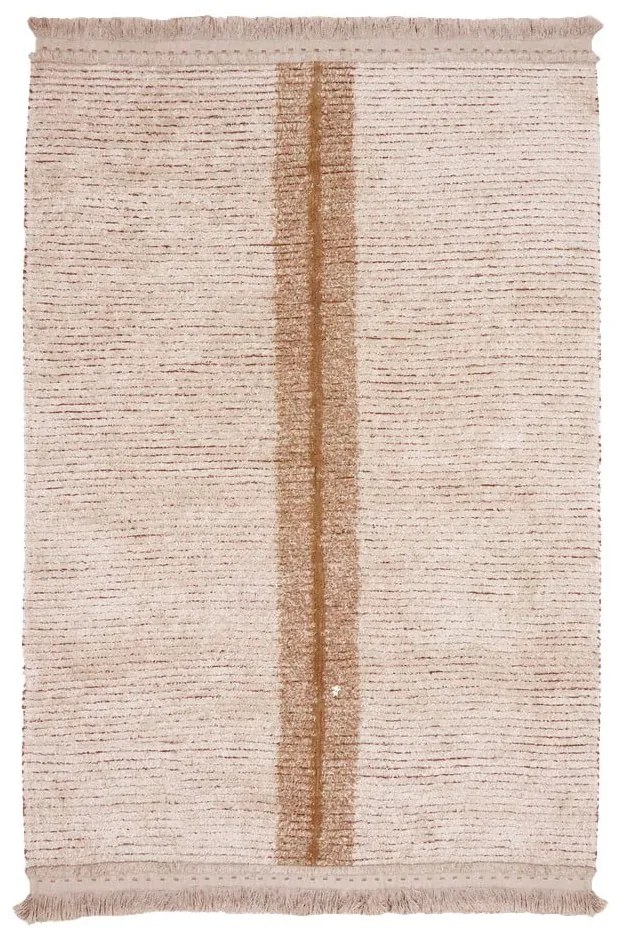 Covor cărămiziu/bej din bumbac 170x240 cm Duetto Toffee – Lorena Canals