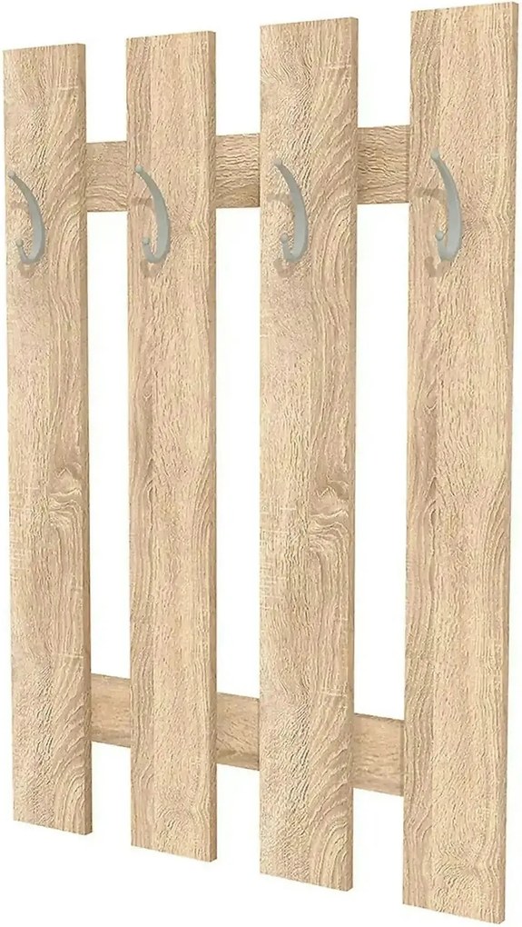 Cuier de perete KORADO NEW KV11, stejar sonoma, PAL, 70x3x100 cm