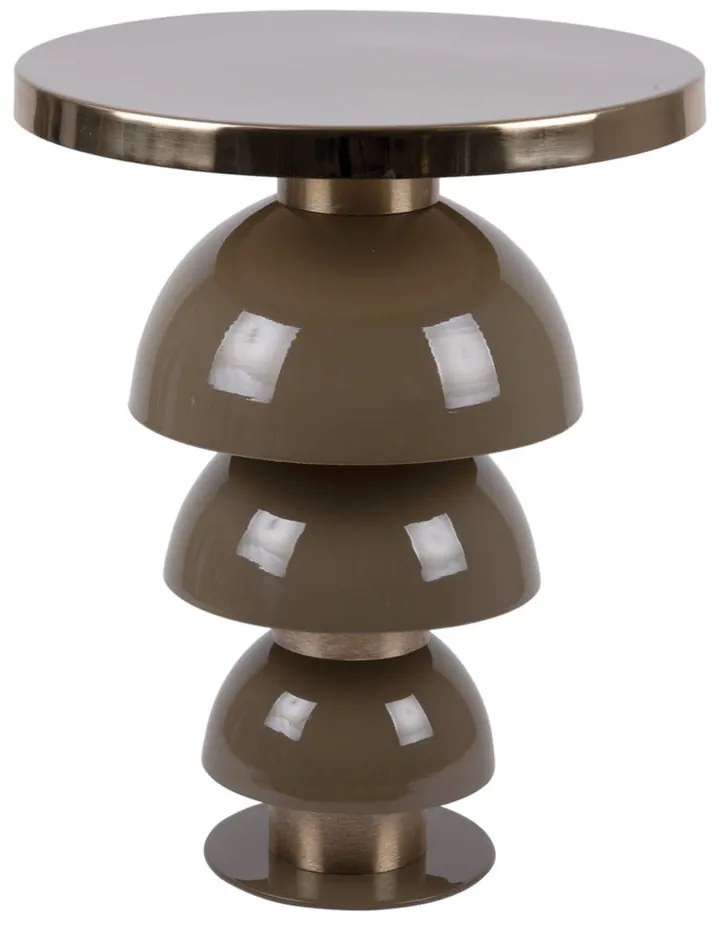 Măsuță auxiliară rotundă din metal ø 46 cm Tess – Leitmotiv